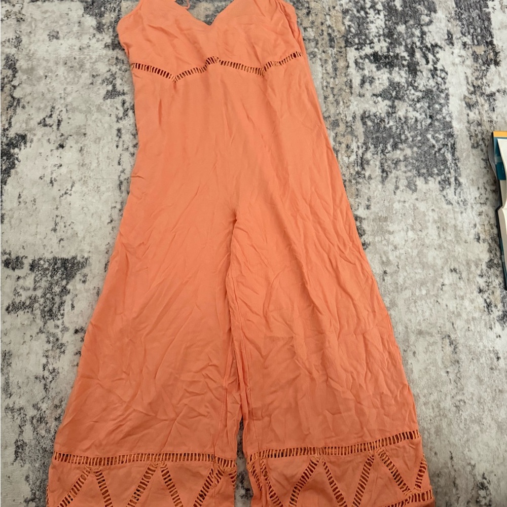 O'Neill Vibrant Coral Jumpsuit